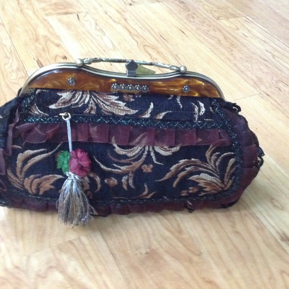 Vintage Malina Designer Handbag - Picture 4 of 9